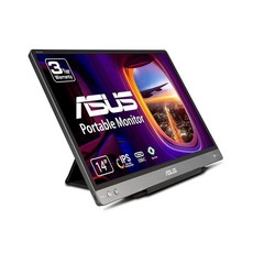 ASUS 아서스 ZenScreen 15.6인치 1080P USB-C 휴대용 모니터 설정 노트북/맥용 (MB16AHV) - FHD IPS 블루 라이트 필터 눈부심 방지 미, 14인치 스마트 케이스_167686