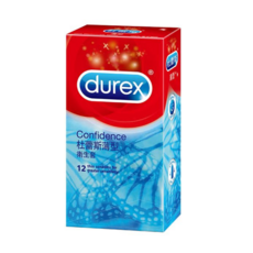 durex 杜蕾斯薄型衛生套 超薄貼身, 1個, 12個裝