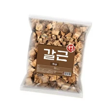 WELL-B 더건강한 국내산 편 갈근 칡 뿌리 1kg, 1개