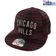 NBA KIDS 체크 펠트 포인트 스냅백 (N185AP566P)