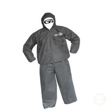 서무스토어 투피스 작업복 PP 2XL 회색 청소복