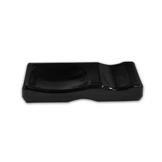 흑스톤 검정 수저받침 돌산 멜라민받침 업소용 식당용 다용도받침, DS-5849, 1개