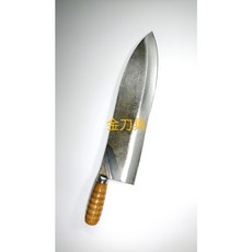 金刀具 #D027鐵店出的刀 魚刀 肉刀 料理刀 多用途刀 水果刀, 1個, 黑鐵青鋼鯊魚刀, 黑鐵青鋼
