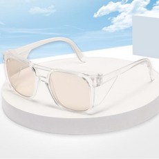 안일공간 보안경 고글 눈 보호 안경 작업 자전거 워터밤 고글 2세대, 브라운