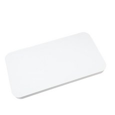 라이팅에버 LED 심플화이트 60W 직사각등, 주광색, 1개