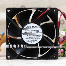 NMB-MAT NMB 3110KL-05W-B50 8025 8cm 24V 0.15A 볼 베어링 주파수 냉각 팬