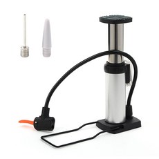 다이나믹 자전거 발펌프 실버, 1개