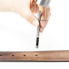 가죽공예 펀칭 벨트 시계줄 패브릭 원단 원형 구멍뚫기 펀치 타공, 2.5mm