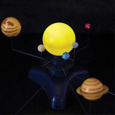 움직이는 태양계 행성 불빛 회전모형교구 태양계모형 어린이집교구 선물 IQ