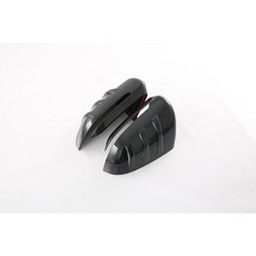 BYD 아토3 2022 2023 카본 스타일 도어 사이드 미러 커버 호환, 카본 파이버 스타일