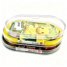 Mezastar寶可夢卡牌保護殼 超薄耐磨透明卡盒, 透明, 1個