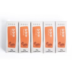 경동시장 자연담은 팥양갱, 5개, 40g