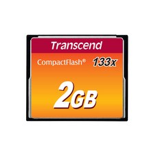 트랜센드 정품 CF카드 133배속 저장용량, 2GB, 1개