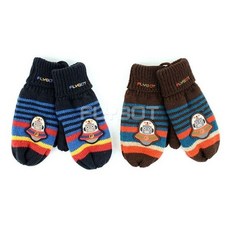 플라이봇 아동 장갑 스트라이프 키즈 방한장갑