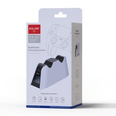 PS5 手把 手柄 搖桿 控制器 充電器 充電座 座充 - 快速充電，多人共享，安全穩固, AOLION手把充電座, 1個