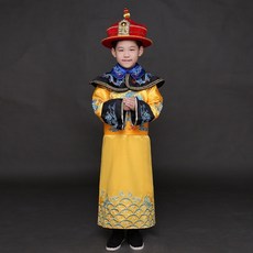 清朝阿哥服裝 角色扮演服裝套組, 110碼(106-115cm), 1個