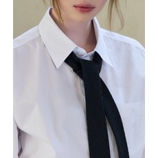 [드로우핏] WOMEN 레이어 트윌 타이 [BLACK]