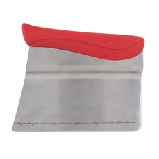 토볼로 벤치 스크래퍼, Silver+Red, 1개