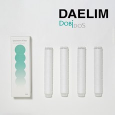 DPF-1400/1500 전용필터 4개입 (1년분) DPF-800F, 1박스, 무향