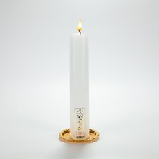 연화양초 만월 돈타래홈초 기도초 법당초 불교초 무속용품 제수용양초, 40개