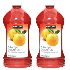 커클랜드 시그니춰 홍자몽주스, 2.84L, 1세트