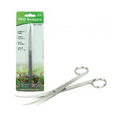 ISTA伊士達 專業水草彎剪刀17cm, 1個