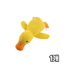 댕냐르트 꽥꽥이 오리 인형 강아지 애착인형, 노랑(KD40), 1개