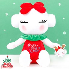 [돌앤돌스] 또로와로로 성탄 봉제인형_크리스마스 자수(로로45cm)-크리스마스선물 소품 로로인형 캐릭터인형 인형선물, 상세페이지 참조, 상세페이지참조