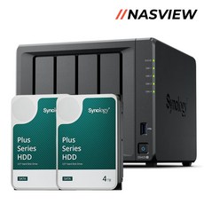 시놀로지 나스 DS425+ 4베이 NAS 원격 설치 지원 [SK네트웍스 3년보증], 8TB (4TBx2)