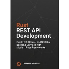 (영문도서)Rust REST API Development: Build Fast Secure and Scalable Backend Services wit... Paperback, Independently Published, English, 9798274865869