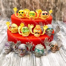 伍拾錢 鬼頭指套 指偶 手指玩具 整人玩具 趣味搞怪派對必備, 1個