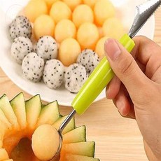 [다믿샵] 화채 과일커팅 스푼 과일플레이팅