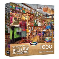 RoseArt - Bigelow Country Grandpa's Garage 1000 Piece Jigsaw Puzzle Nostalgic Cars and Vintage Sc, RoseArt - Bigelow Country Gran