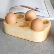 꾸밈백서 우드 에그트레이 6구, 아썸, 1개