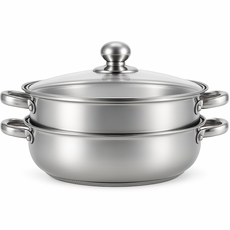 Met Life 올스텐 IH 인덕션 2단 찜기 찜솥, 1개, 26cm