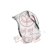 혜명만물마트 비스트로 저그 유리물병 500ml 포트 피쳐 투명 고급스러운 보틀