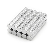 MOLILON 아크릴 손톱깎이용 5x3mm 원형 미니 자석 100개 인공 손톱 길이 측정을 위한 다용도 네오디뮴 자석 캣아이 네일 아트 냉장고 자석 공예 사무용품