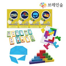 매쓰플레이 1단계 평면 4종 어린이 수학 도형 퍼즐 초등돌봄교실, 1개
