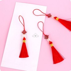 감사 용돈 봉투 레드 한복장신구 전통노리개 미니노리개