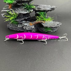 낚시 루어 싱킹 미노우 140S 140mm 26g 바닷물 블랙 베이스 파이크는 하드 미끼, B