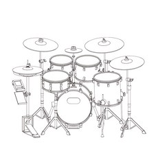 EFNOTE 5 簡配 電子鼓, 1個, 全配: 加購原廠擴充包