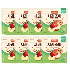 아이배냇 사과 조아 과일칩, 15g, 8개