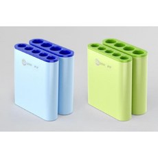 에우셉 펜촉 보호 케이스, 블루 + 그린 세트