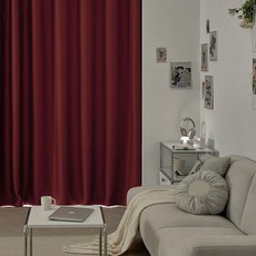 데시뉴 뉴노멀 고밀도 빛차단 암막커튼 1장 아일렛형