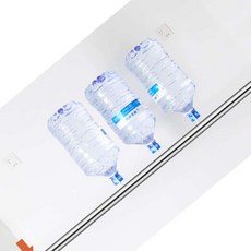 튼튼한 스프링 압축봉 커튼 걸이 샤워 옷걸이 행거, 90-160cm