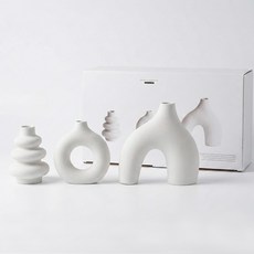 아티 도자기 오브제 화병 세트