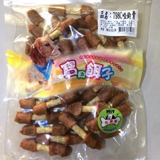 798C啞鈴骨 潔牙骨 雞肉乾 磨牙 狗零食 耐咬潔牙, 1個