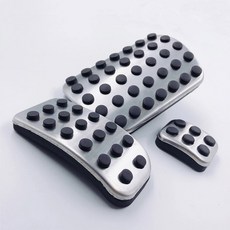메르세데스 벤츠 V 클래스 비토 메트리스 비아노 W447 W639 용 가속 가스 페달 브레이크 발받침 플레이트 커버 패드 자동차 부품, 3pcs AT