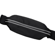 에이치제이 러닝벨트 운동벨트 힙색, 블랙, 1개