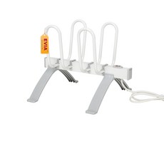 EVIA電熱乾鞋架, 白色, 兩雙四只鞋電熱烘乾架